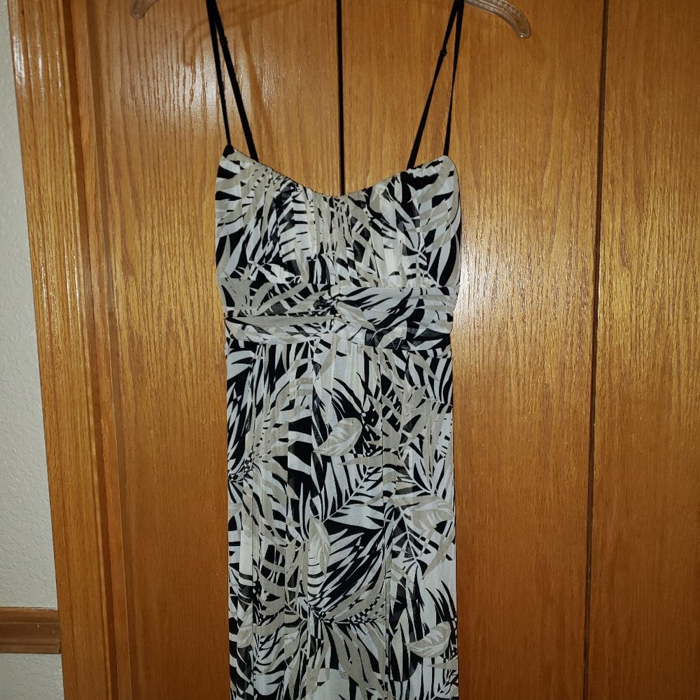 Jungle style print dress
